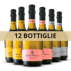Confezione 12 Bottiglie Bolle Friulane – I Feudi di Romans